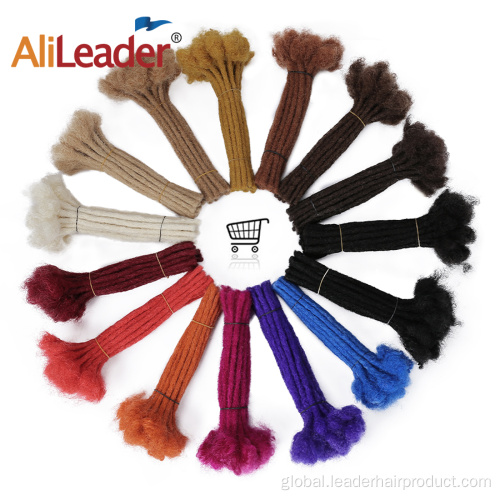 Styled Dreadlocks Crochet Hair Afro Kinky Human Hair Dreadlock Supplier